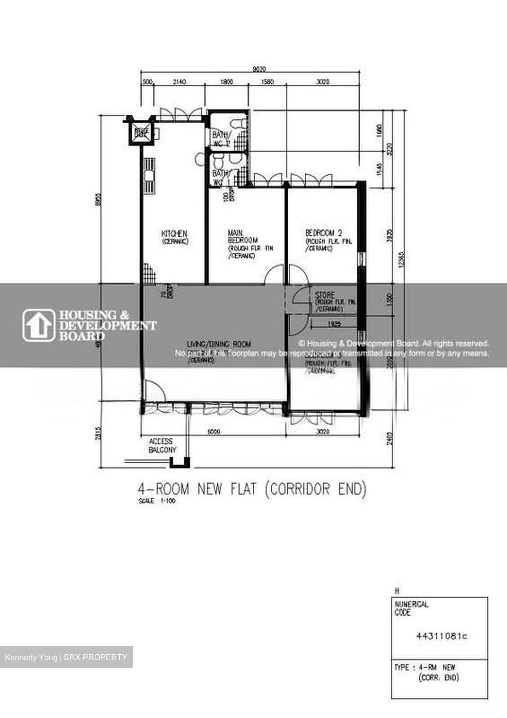 Blk 149 Woodlands Street 13 (Woodlands), HDB 4 Rooms #568224691
